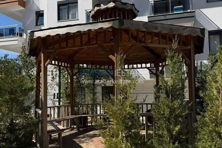 Duplex ogrodowy 2+1 z doskonałym wykończeniem w Oba, Alanya 8 