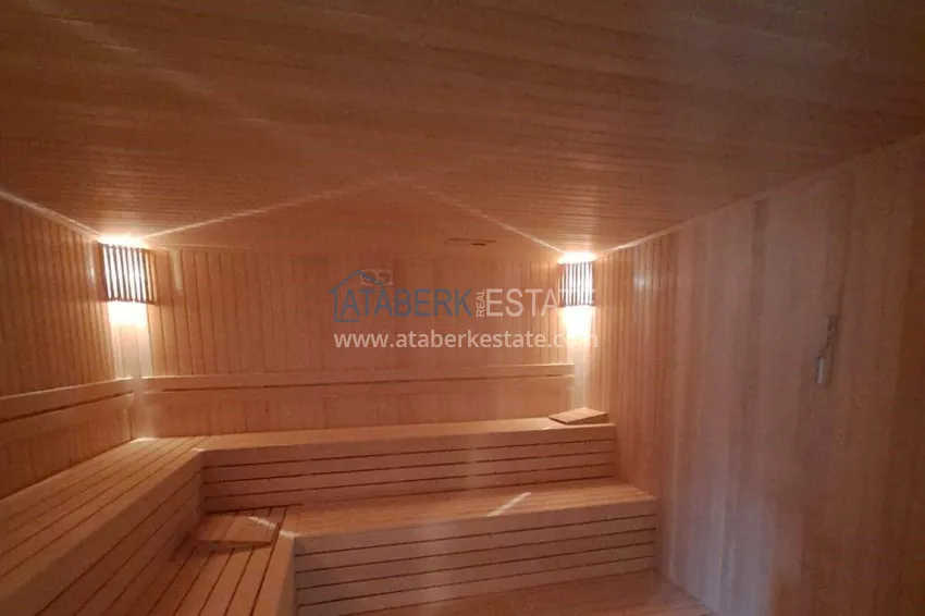 Duplex ogrodowy 2+1 z doskonałym wykończeniem w Oba, Alanya 17 