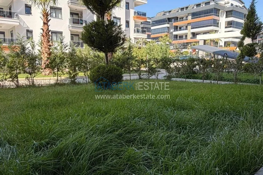 Duplex ogrodowy 2+1 z doskonałym wykończeniem w Oba, Alanya 10 