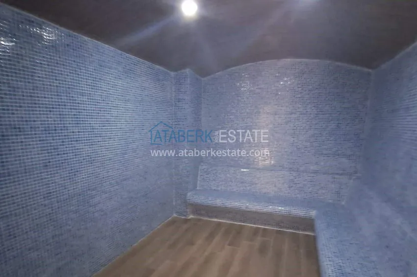 Duplex ogrodowy 2+1 z doskonałym wykończeniem w Oba, Alanya 18 