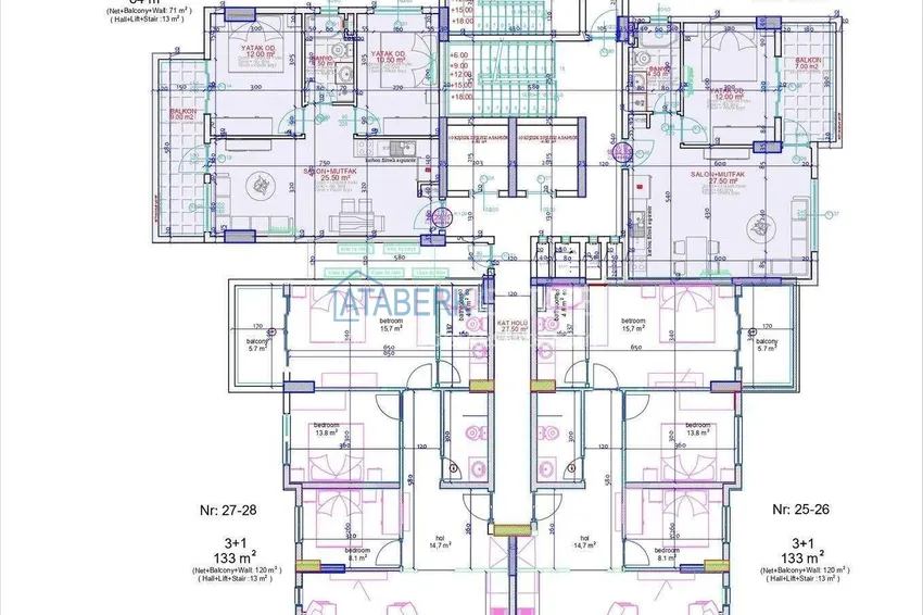 Kupuj taniej Nowy projekt inwestycyjny kompleksu mieszkalnego z bogatą infrastrukturą w centrum Alanyi 5 