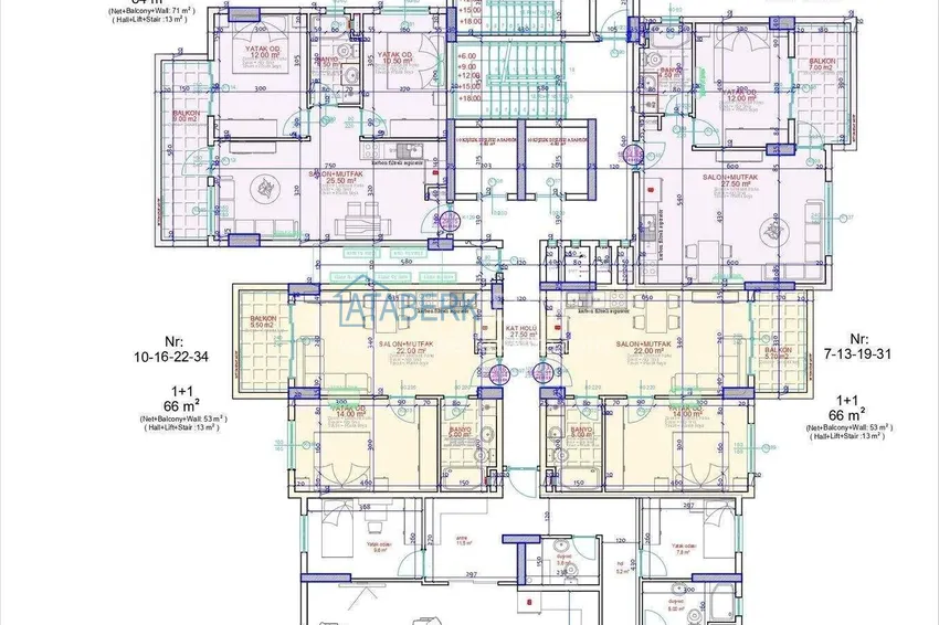 Kupuj taniej Nowy projekt inwestycyjny kompleksu mieszkalnego z bogatą infrastrukturą w centrum Alanyi 6 