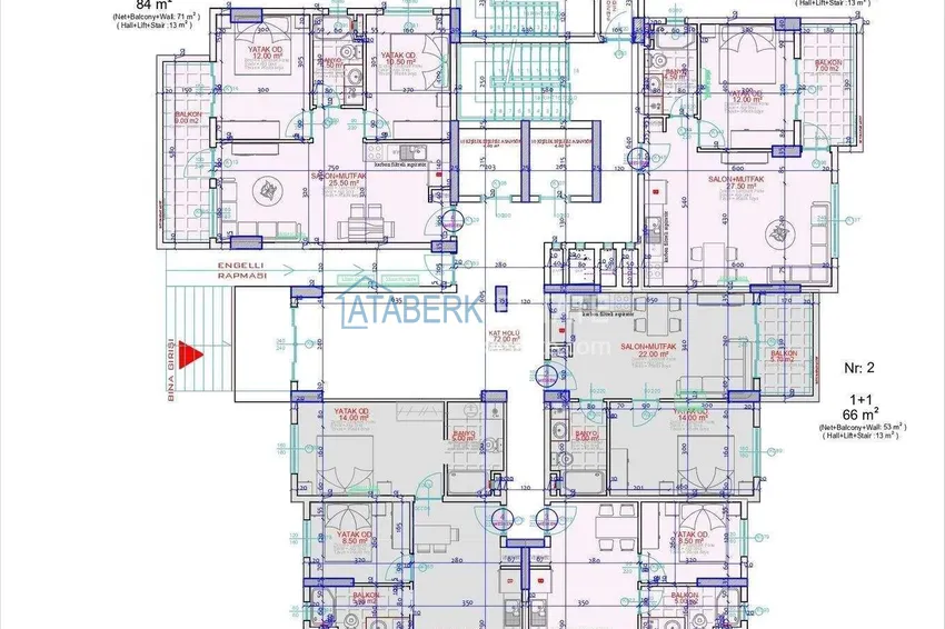 Kupuj taniej Nowy projekt inwestycyjny kompleksu mieszkalnego z bogatą infrastrukturą w centrum Alanyi 3 