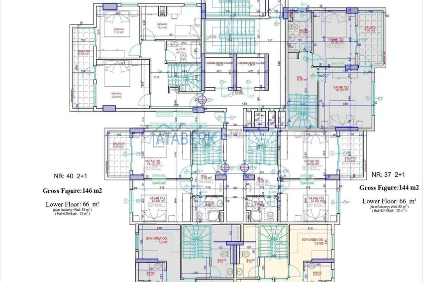 Kupuj taniej Nowy projekt inwestycyjny kompleksu mieszkalnego z bogatą infrastrukturą w centrum Alanyi 7 