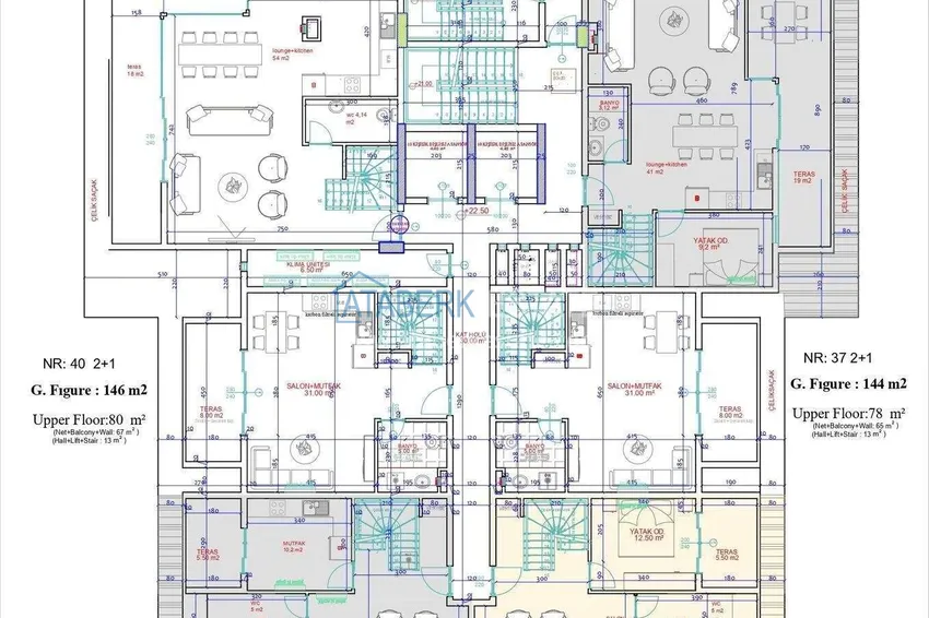 Kupuj taniej Nowy projekt inwestycyjny kompleksu mieszkalnego z bogatą infrastrukturą w centrum Alanyi 8 