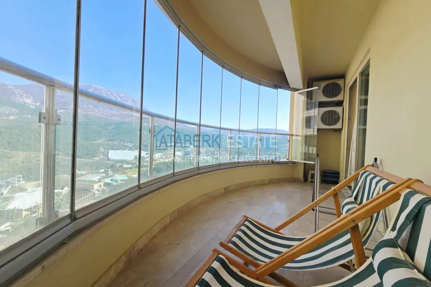 Kupuj  Jednopokojowy apartament z widokiem na góry w kompleksie premium — Alanya, dzielnica Mahmutlar 14 
