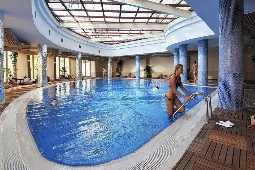 Jednopokojowy apartament z widokiem na góry w kompleksie premium — Alanya, dzielnica Mahmutlar 26 