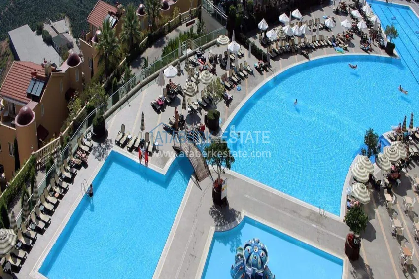 Jednopokojowy apartament z widokiem na góry w kompleksie premium — Alanya, dzielnica Mahmutlar 8 