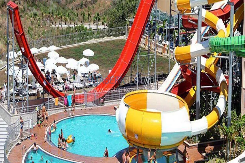 Jednopokojowy apartament z widokiem na góry w kompleksie premium — Alanya, dzielnica Mahmutlar 9 