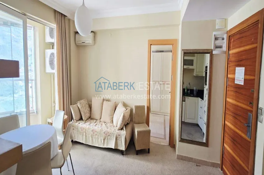 Kupuj  Jednopokojowy apartament z widokiem na góry w kompleksie premium — Alanya, dzielnica Mahmutlar 3 