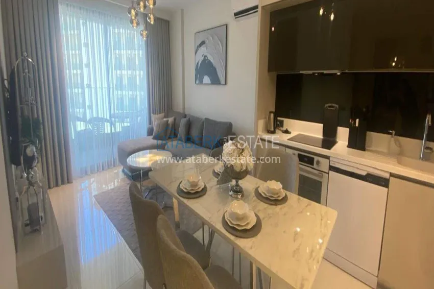 Kupuj  Mieszkanie 1+1 do wynajęcia w Alanya, dzielnica Turkler - rezydencja typu premium C3-46 5 
