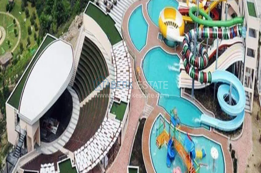 Jednopokojowy apartament z widokiem na góry w kompleksie premium — Alanya, dzielnica Mahmutlar 12 