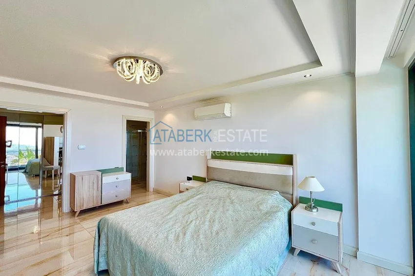 Kupuj  Luksusowa willa 4+1 w Alanya, Bektash Mountain District - meble, basen, widok panoramiczny 11 