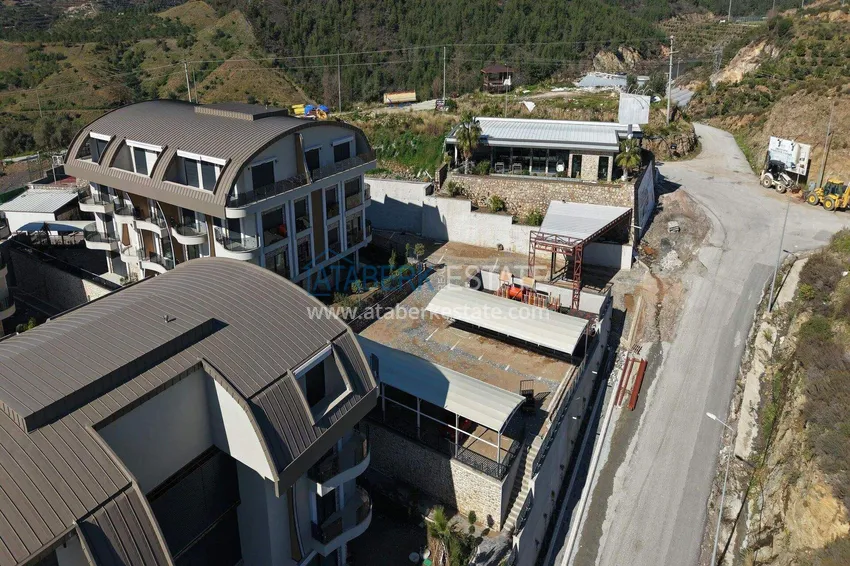 Luksusowy projekt rezydencji premium w dzielnicy Alanya Kargicak 14 