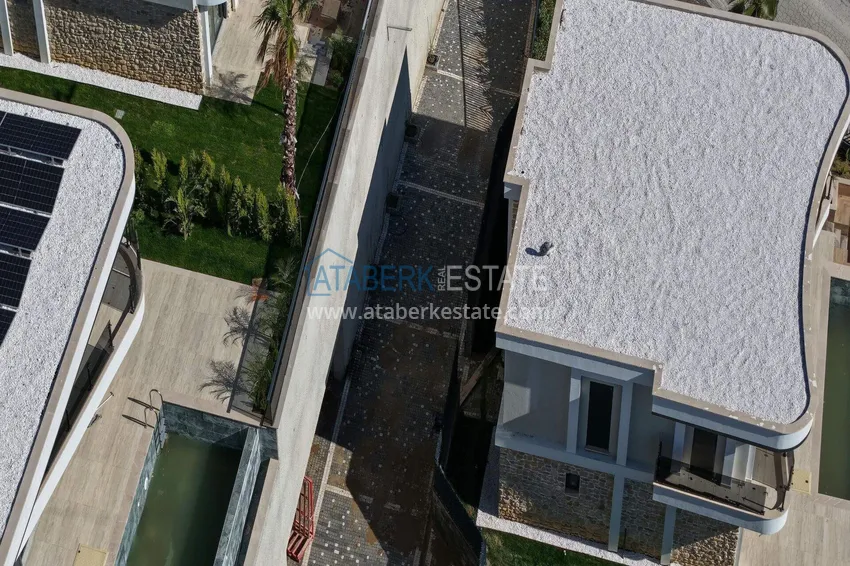 Luksusowy projekt rezydencji premium w dzielnicy Alanya Kargicak 19 