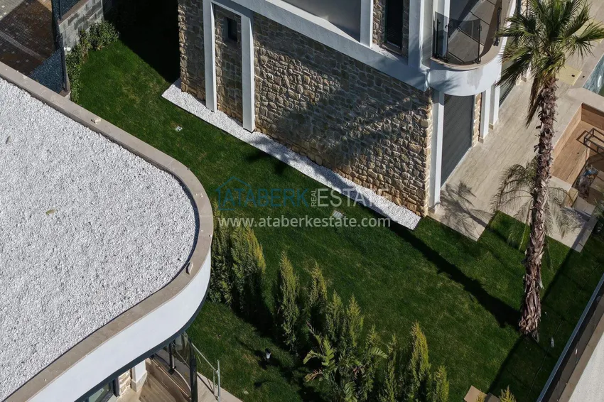 Luksusowy projekt rezydencji premium w dzielnicy Alanya Kargicak 21 