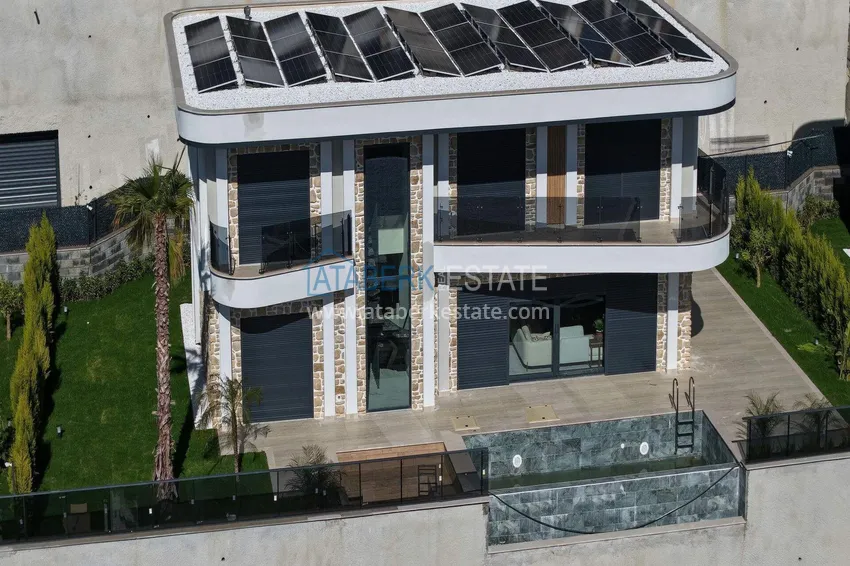 Luksusowy projekt rezydencji premium w dzielnicy Alanya Kargicak 25 