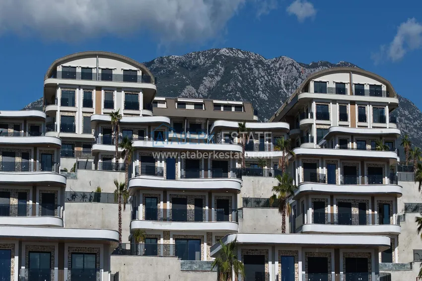 Luksusowy projekt rezydencji premium w dzielnicy Alanya Kargicak 2 