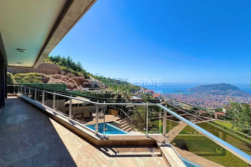 Kupuj  Luksusowa willa 4+1 w Alanya, Bektash Mountain District - meble, basen, widok panoramiczny 26 