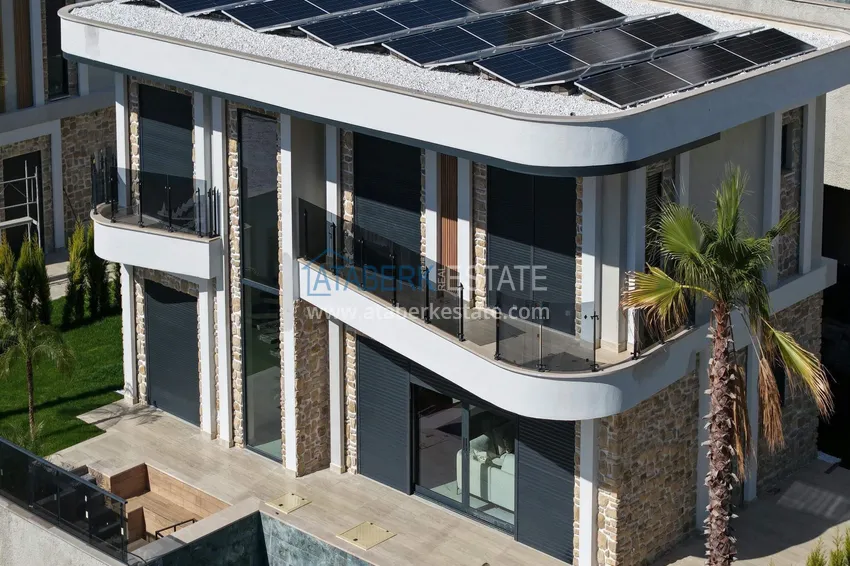 Luksusowy projekt rezydencji premium w dzielnicy Alanya Kargicak 26 