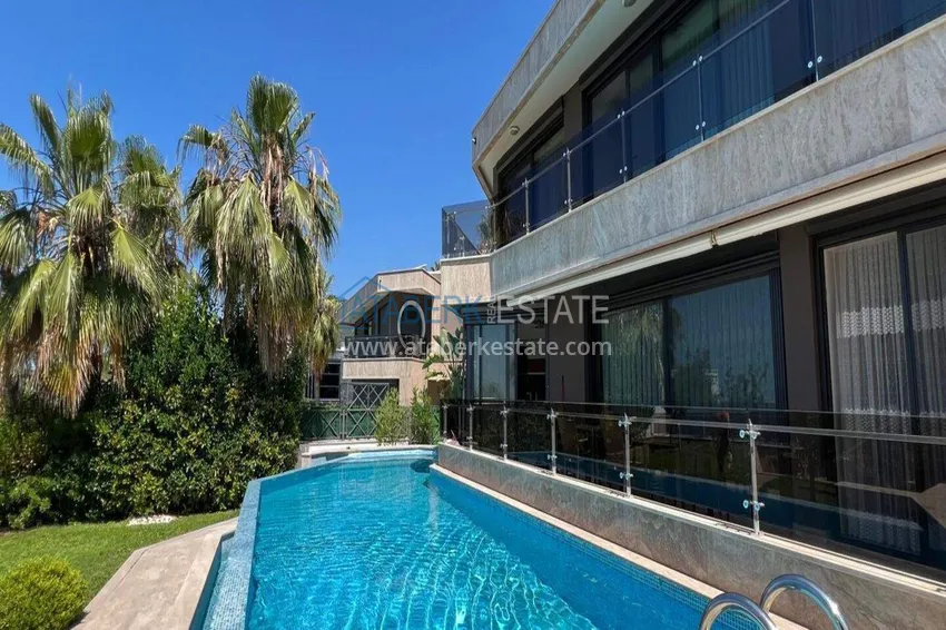 Luksusowa willa 4+1 w Alanya, Bektash Mountain District - meble, basen, widok panoramiczny 2 