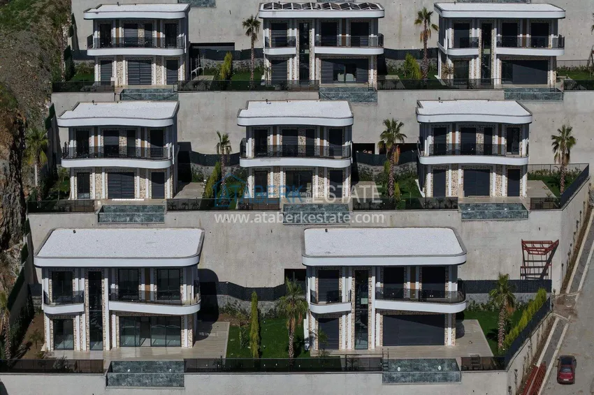 Luksusowy projekt rezydencji premium w dzielnicy Alanya Kargicak 6 