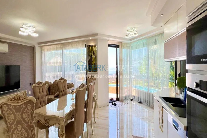 Kupuj  Luksusowa willa 4+1 w Alanya, Bektash Mountain District - meble, basen, widok panoramiczny 6 
