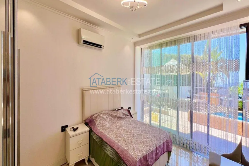 Kupuj  Luksusowa willa 4+1 w Alanya, Bektash Mountain District - meble, basen, widok panoramiczny 7 