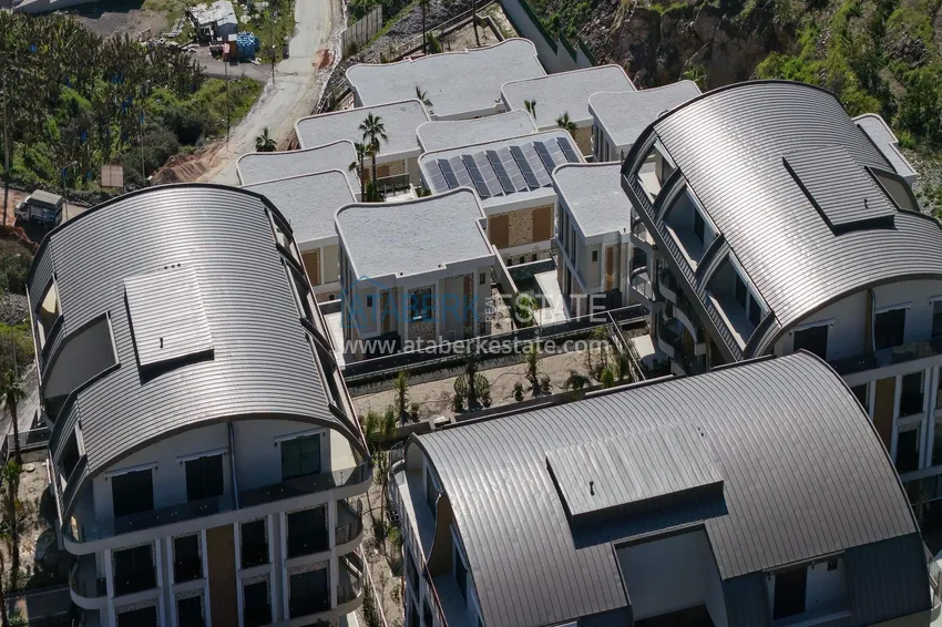 Luksusowy projekt rezydencji premium w dzielnicy Alanya Kargicak 8 