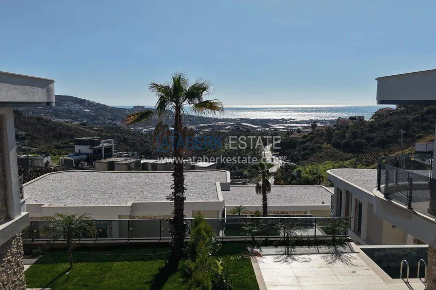 Luksusowy projekt rezydencji premium w dzielnicy Alanya Kargicak 9 