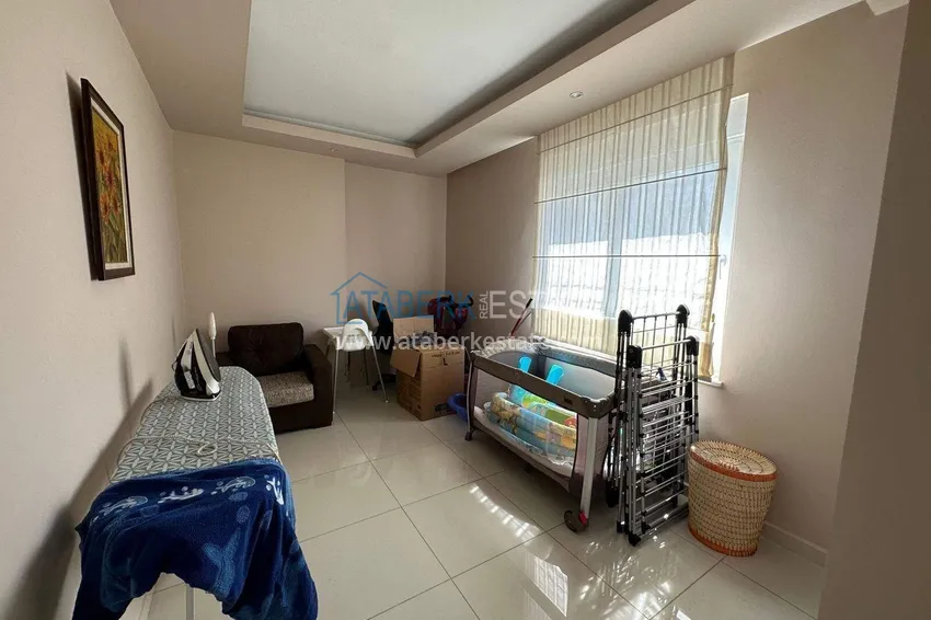 Kupuj  3+1 jednopoziomowy apartament z oddzielną kuchnią w Mahmutlar — nieruchomość dla obywatelstwa w Alanyi 11 