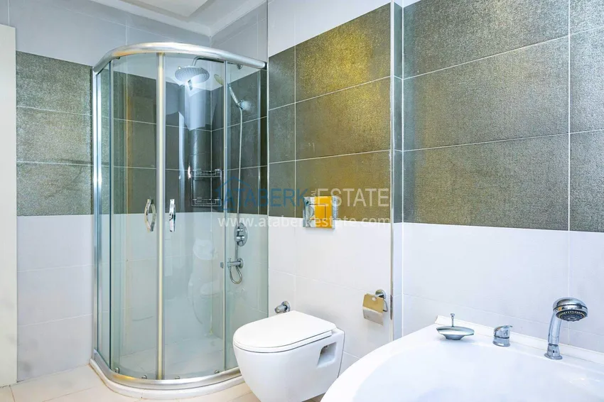 Kupuj  Duplex ogrodowy 2+1 w Kestel przy plaży - z nowymi meblami i widokiem na morze 35 
