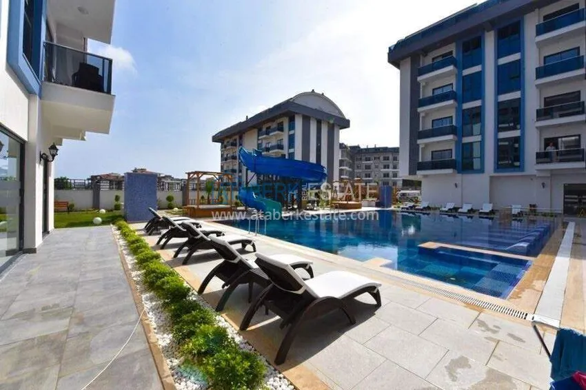 1+1 umeblowane mieszkanie w Alanya, Górna Oba 6 