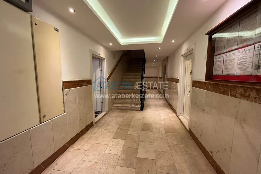 Apartament dwupoziomowy 4+1 w Oba — nieruchomość w Alanyi na zezwolenie na pobyt 12 