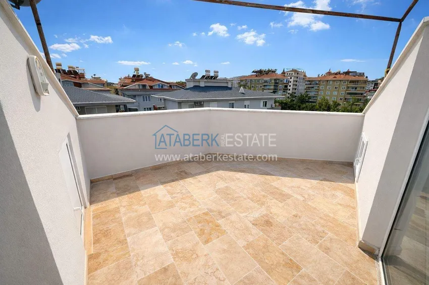 Kupuj  Apartament dwupoziomowy 4+1 w Oba — nieruchomość w Alanyi na zezwolenie na pobyt 14 