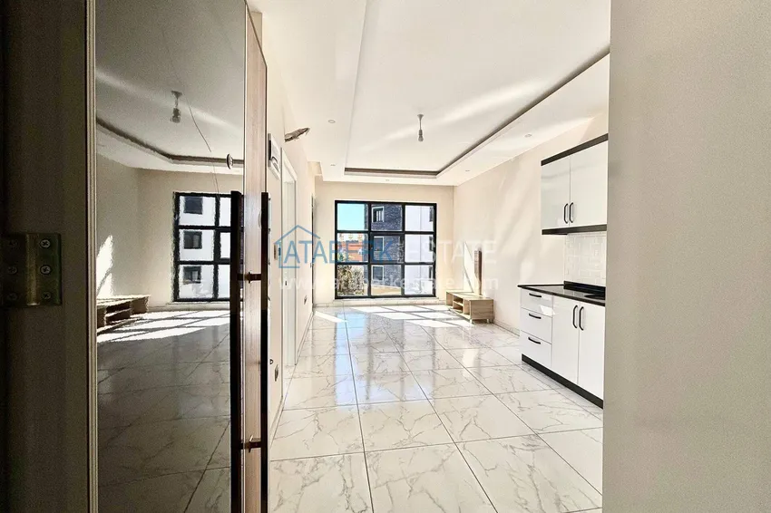 Kupuj  Tani apartament w Alanyi, dzielnica Oba — 1+1 nowy, od strony południowej 1 