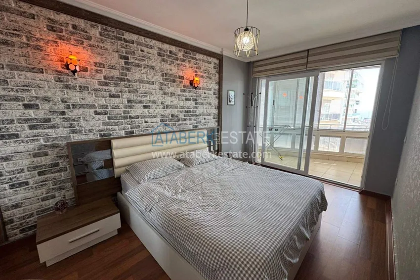 Kupuj  Apartament 1+1 z widokiem na morze i meblami w Cikcilli, Alanya — oferta od właściciela  11 