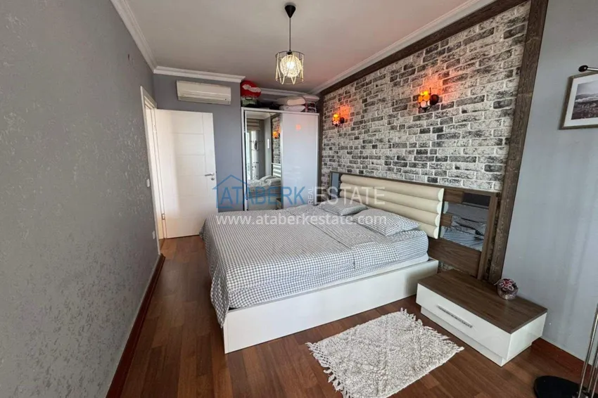 Kupuj  Apartament 1+1 z widokiem na morze i meblami w Cikcilli, Alanya — oferta od właściciela  12 