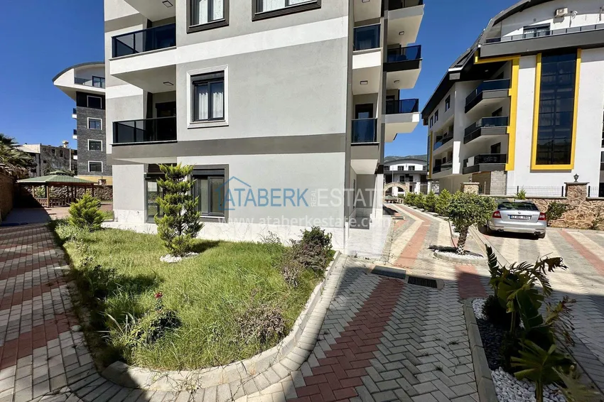 Tani apartament w Alanyi, dzielnica Oba — 1+1 nowy, od strony południowej 5 