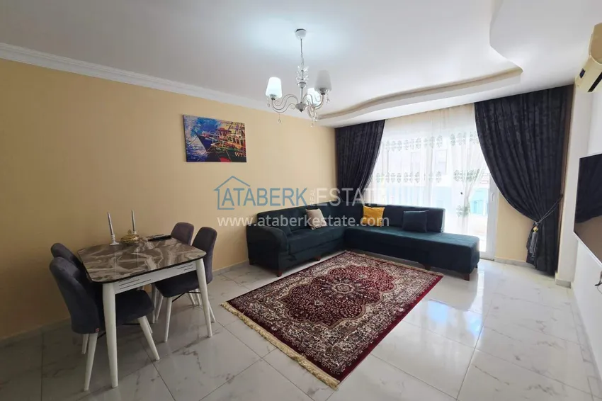 Kupuj  1+1 umeblowane mieszkanie w centrum Mahmutlar  2 