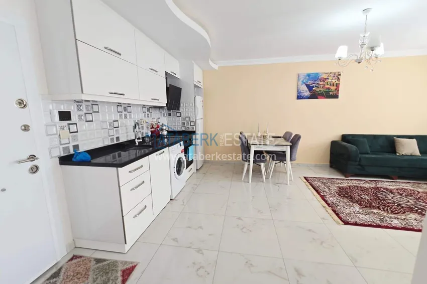 Kupuj  1+1 umeblowane mieszkanie w centrum Mahmutlar  4 