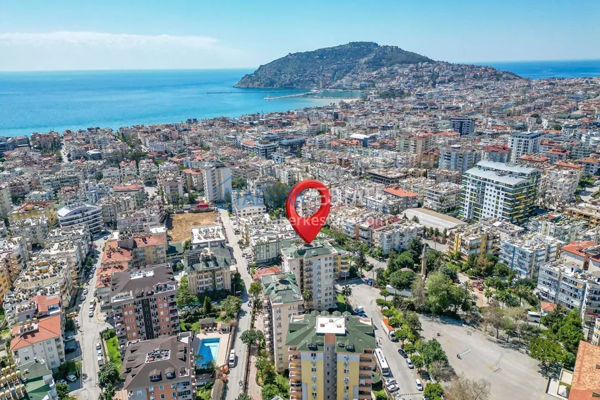 Umeblowane mieszkanie w samym centrum Alanyi 7 