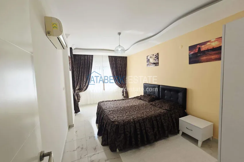 Kupuj  1+1 umeblowane mieszkanie w centrum Mahmutlar  6 