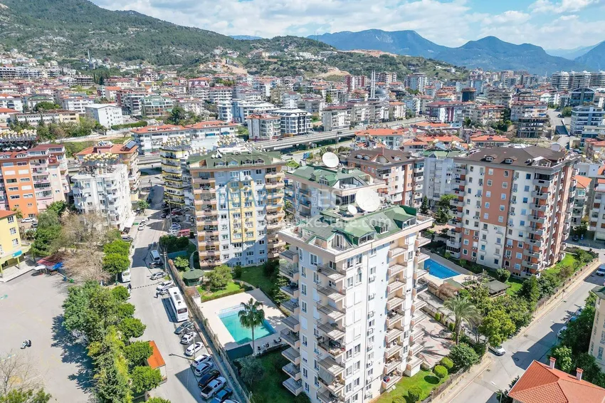 Umeblowane mieszkanie w samym centrum Alanyi 9 