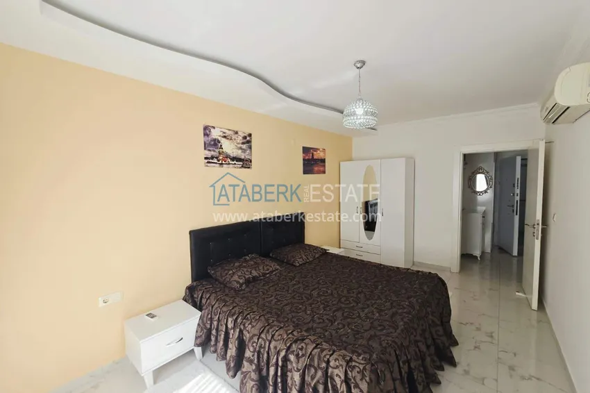 Kupuj  1+1 umeblowane mieszkanie w centrum Mahmutlar  7 