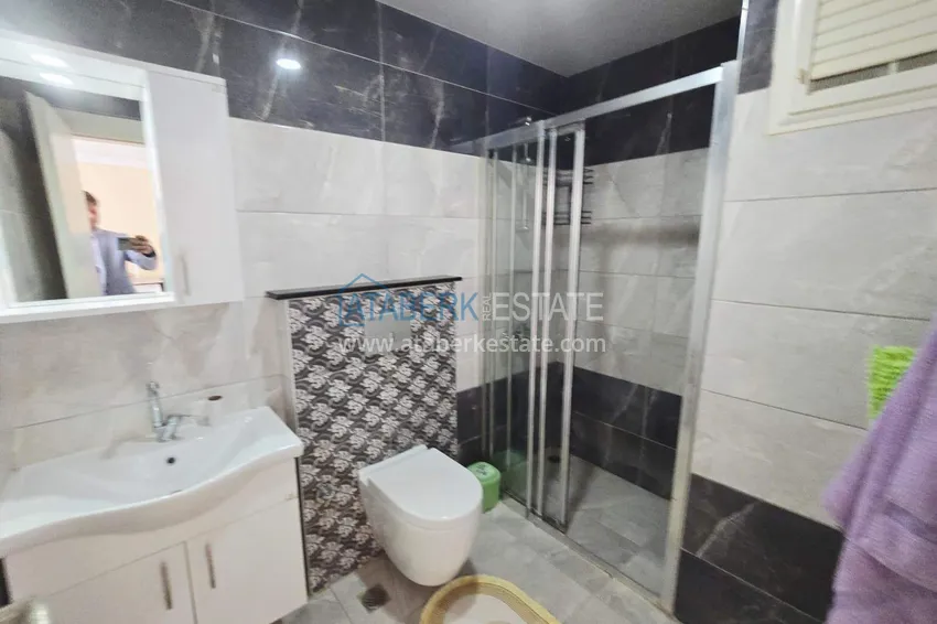 Kupuj  1+1 umeblowane mieszkanie w centrum Mahmutlar  9 