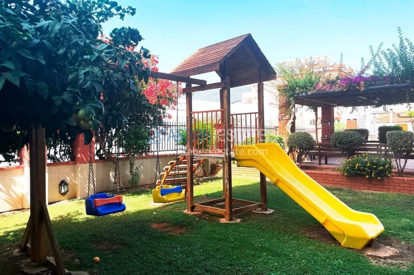 Duplex 4+1 w Alanyi, dzielnica Oba — meble, widoki na góry i komfort dla całej rodziny 19 