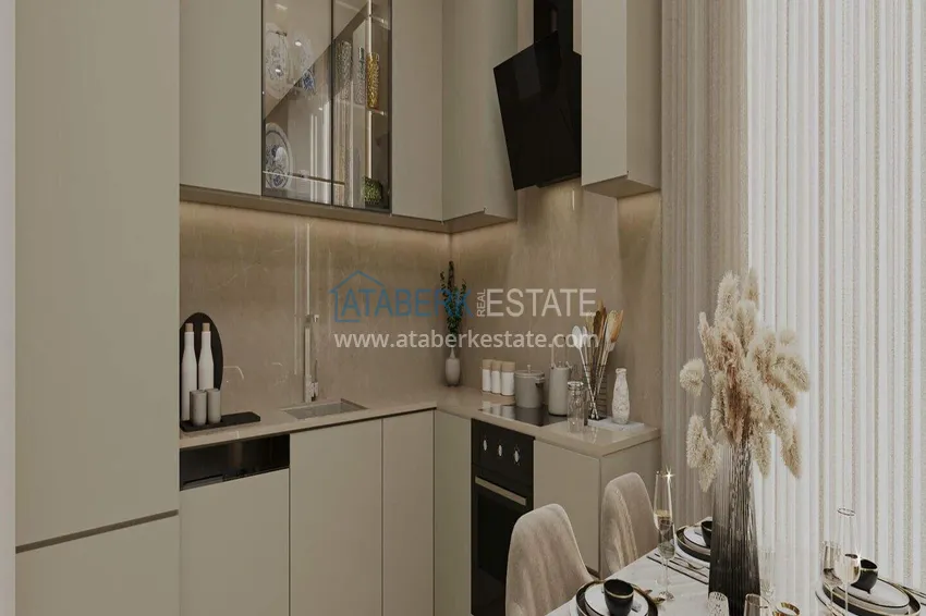Kupuj  Apartamenty od dewelopera w centrum Alanyi - 50 metrów od plaży Kleopatra, raty, obywatelstwo 2 