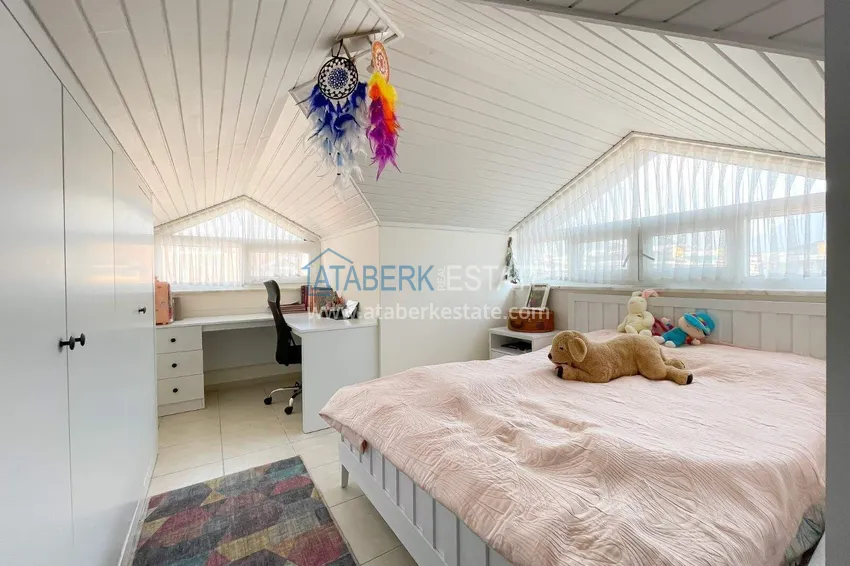 Kupuj  Duplex 4+1 w Alanyi, dzielnica Oba — meble, widoki na góry i komfort dla całej rodziny 23 