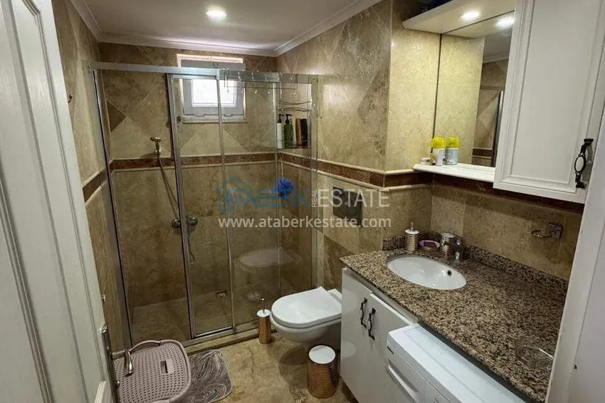 Kupuj  Korzystna cena! Apartament 1+1 w centrum Alanyi, plaża Kleopatra — nieruchomość na zezwolenie na pobyt 13 
